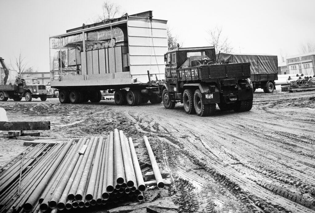 Kompakt Klimazentrale im Container Bundeswehr Hochschule